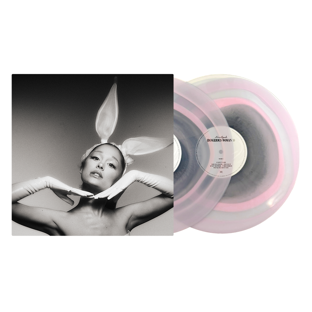 Dangerous Woman Tenth Anniversary Edition - 2026 Art (Pink & Black 2LP) Front