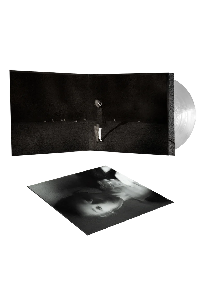 petal translucent pearly white lp open